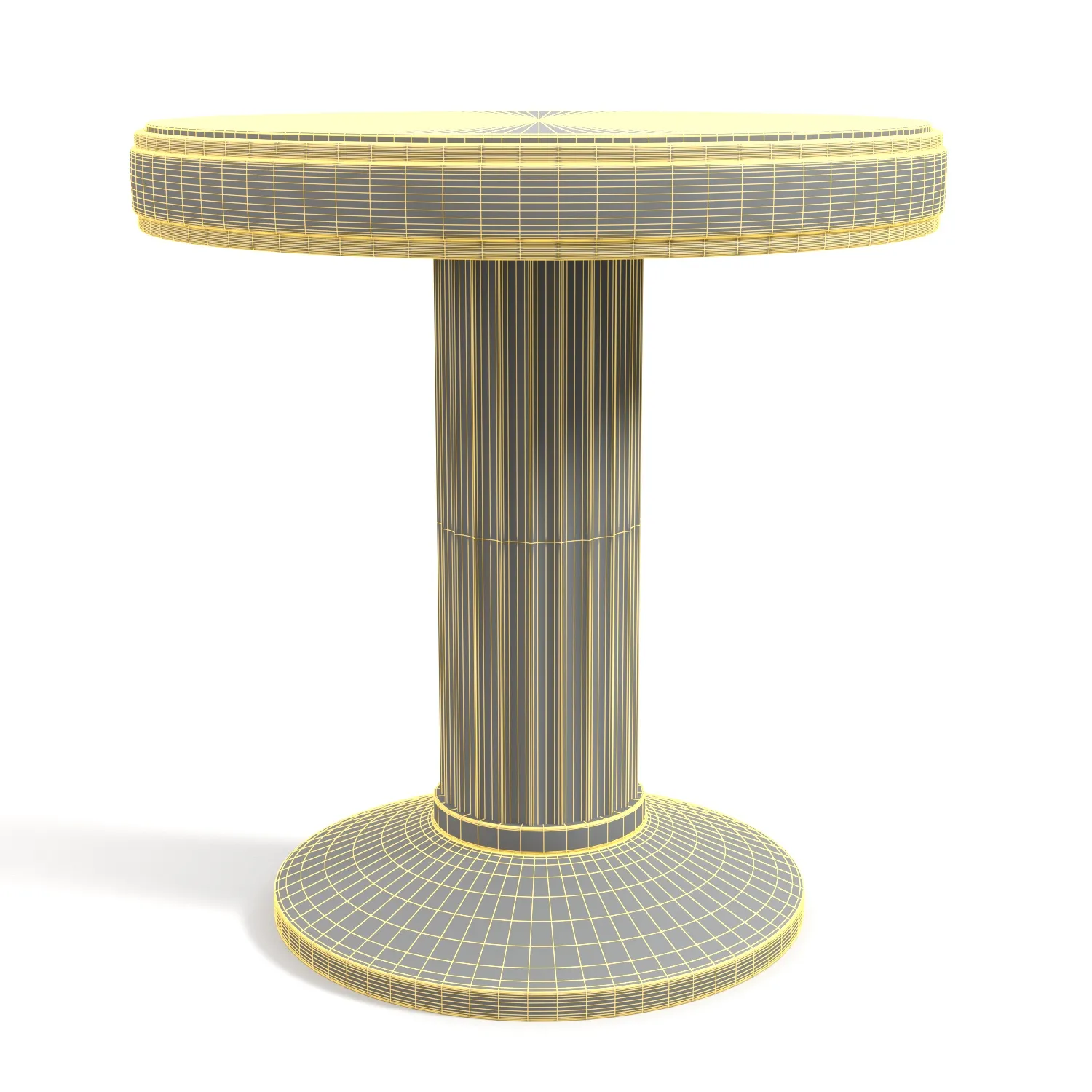 Original Vienna Secession Coffee Table PBR 3D Model_07